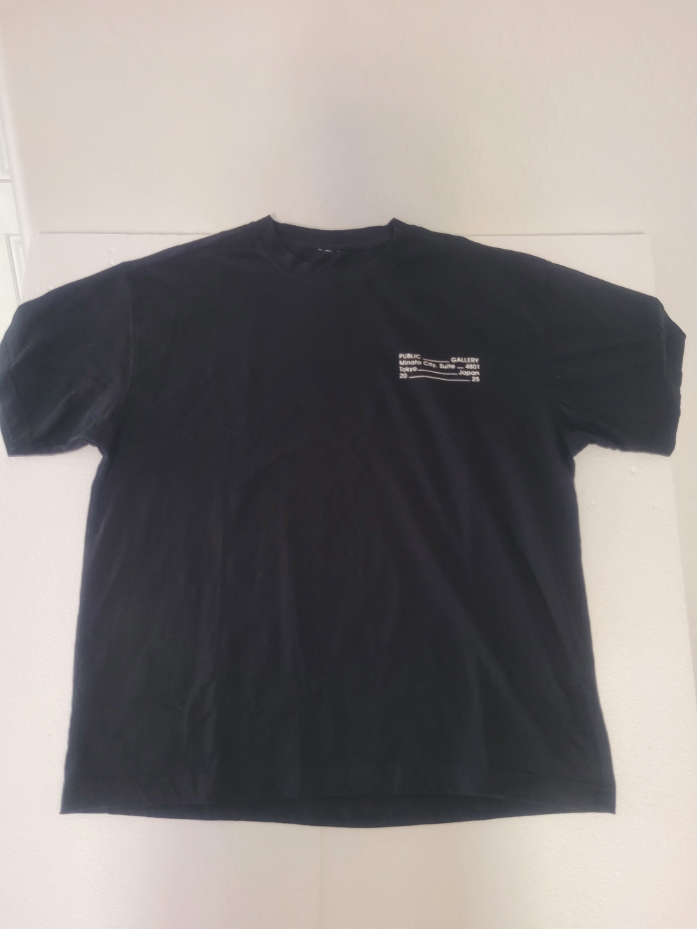 Vetements Black Short Sleeve Graphic Tee Size XL